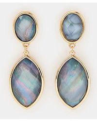 Accessorize - Resin Stone Drop Earrings - Lyst