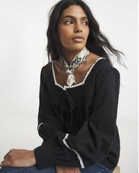 Simply Be - Lace Trim Blouse - Lyst