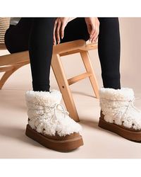 Just Sheepskin|Totes - Just Sheepskin Ladies Brook Snow Boot - Lyst