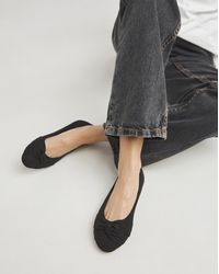 Simply Be - Twist Front Ballerina Shoes Wide Fit - Lyst