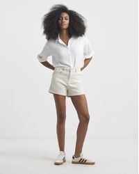 Simply Be - Roll Hem Mom Short - Lyst