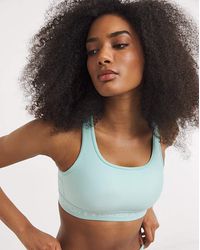 Under Armour - Crossback Mid Support Bra - Lyst