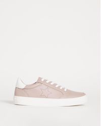 JD Williams - Lace Trainer With Star Detail E Fit - Lyst