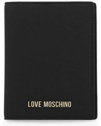Love Moschino - Logo Passport Cover - Lyst
