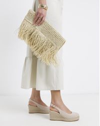 Simply Be - Espadrille Wedge Slingback Wide Fit - Lyst