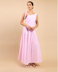 Little Mistress - Lm Stripe Midaxi - Lyst