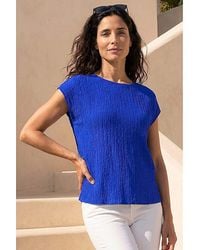 Classic - Roman Textured Stretch T-Shirt - Lyst