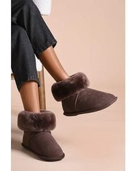 Just Sheepskin - Albery Slipper Boots - Lyst