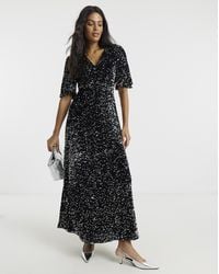 Twisted Wunder - Grace Metallic Maxi Dress - Lyst