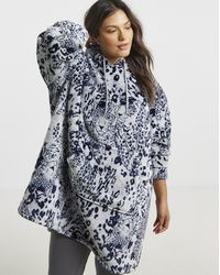 Simply Be - Oversized Hooded Dress - Lyst