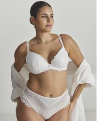 Ann Summers - Sexy Lace Deep Brazilian Wht - Lyst