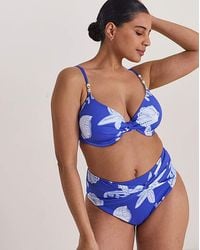 MAGISCULPT - Shell Print Bead Detail Bikini Brief - Lyst