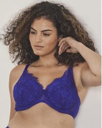 Pretty Secrets - Full Cup Lace Padded Bra - Lyst