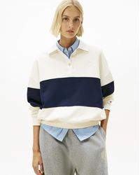 Tommy Hilfiger - Rugby Fleece Sweatshirt - Lyst