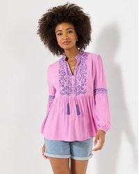 Joe Browns - Essential Embroidered Summer Tunic Top - Lyst