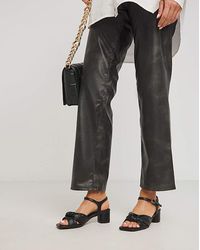 JD Williams - Volume Twist Block Heel Sandal Eee Fit - Lyst