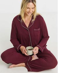 Pretty Secrets - Button Through Pj Set - Lyst