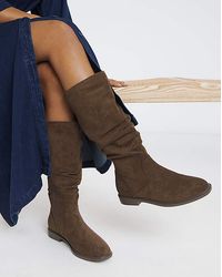 JD Williams - Knee High Ruched Boot E Sc - Lyst