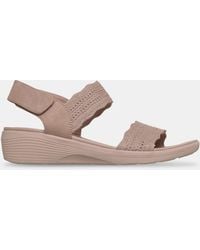 Skechers - Arya Glitter Standard Sandals - Lyst