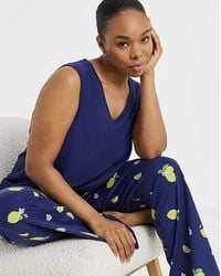 Pretty Secrets - Value Lemon Pyjama Set - Lyst