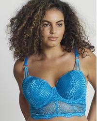 Figleaves - Amalfi Wave Midi Bra - Lyst