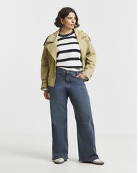 Simply Be - 24/7 Wide Leg Jeans - Lyst