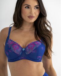 Pour Moi - Pour Moi St Tropez Full Cup Bra Blu/Pnk - Lyst