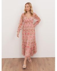 Anaya with love - Floral Print Dress - Lyst