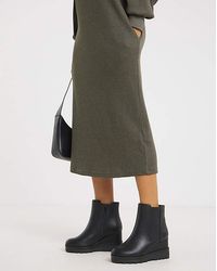Simply Be - Wedge Ankle Chelsea Boot Wide - Lyst