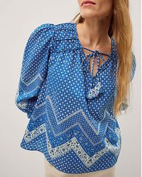 Monsoon - Iggy Floral Print Blouse - Lyst