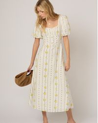 Nobody's Child - Nc Ss Melody Midi Dress - Lyst