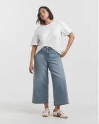 Simply Be - Wide Leg Jeans - Lyst
