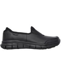 Skechers Workwear - Skechers Sure Track Slip On Shoe - Lyst
