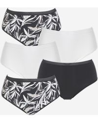 Pretty Secrets - 5 Pack Micro Midi Briefs - Lyst