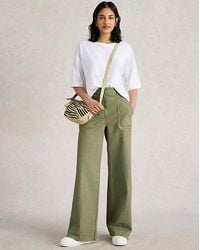 White Stuff - Twister Wide Leg Trouser - Lyst