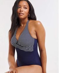 Figleaves - Tailor Swimsuit Regular Length - Lyst