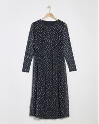 Simply Be - Mesh Midi Dress - Lyst