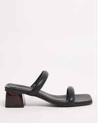 JD Williams - Tortoise Heel Mule Sandal Eee Fit - Lyst