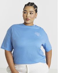 New Balance - Oversized Graphic T-Shirt - Lyst