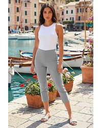 Roman - Roman Cropped Stretch Trouser - Lyst