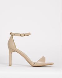 Simply Be - Barely There Heeled Sandals Ex Wide - Lyst