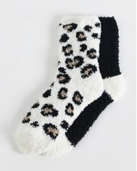 Pretty Secrets - (2 Pair Pack) Cosy Socks - Lyst