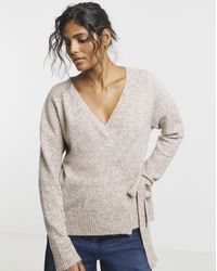 Simply Be - Ballet Wrap Cardigan - Lyst