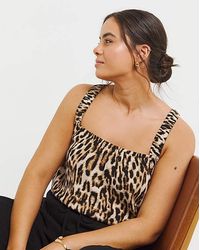 Simply Be - Crinkle Strap Cami - Lyst