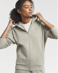adidas - All Szn Full Zip Hoodie - Lyst