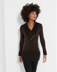Joe Browns - Wrap Neck Jumper - Lyst