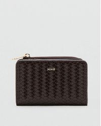 Mango - Braided Small Purse - Lyst