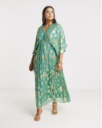 Joanna Hope - Metallic Jacquard Tea Dress - Lyst