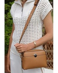 LUELLA GREY LONDON - Luella Sian Tan Camera Crossbody - Lyst