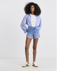 Simply Be - 99/1 Loose Mom Shorts - Lyst